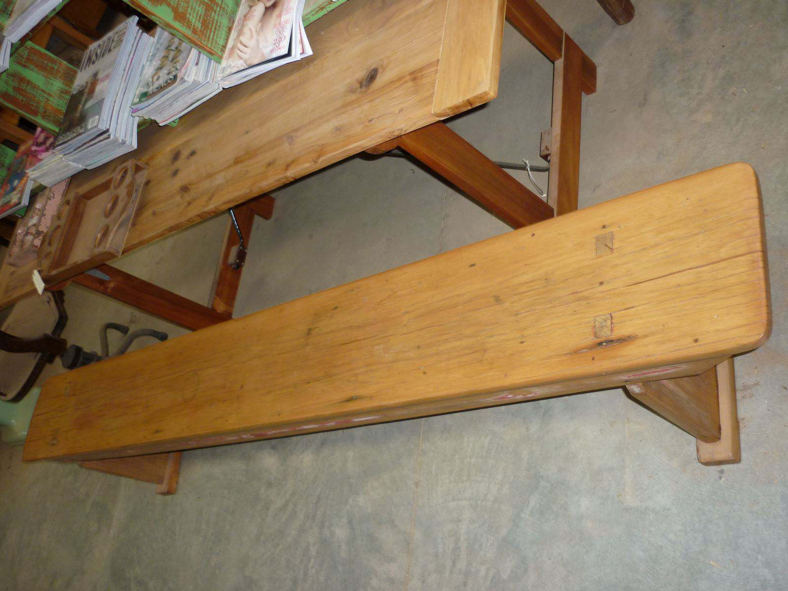Kauri Pine Bench Form Fully Restored