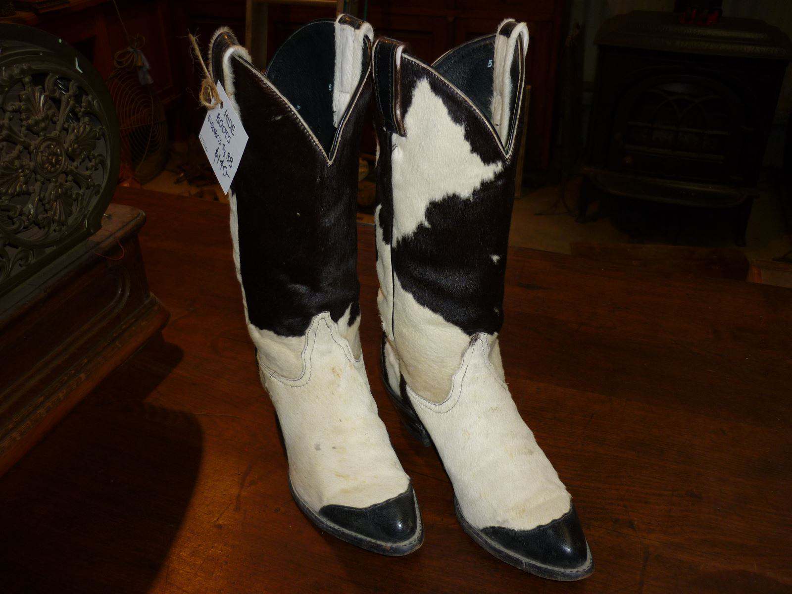 Quality Leather Boots Ladies Cowhide
