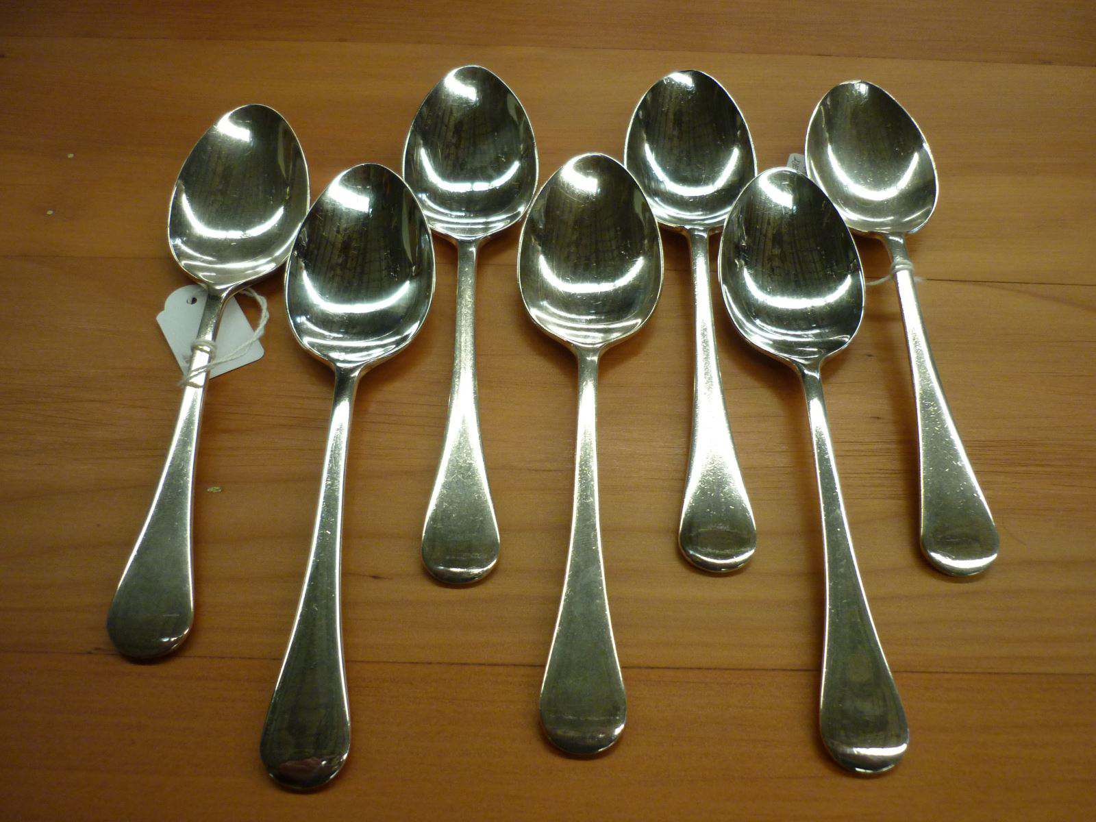 Cutlery. Grosvenor Desert Spoons Quality Silverplate