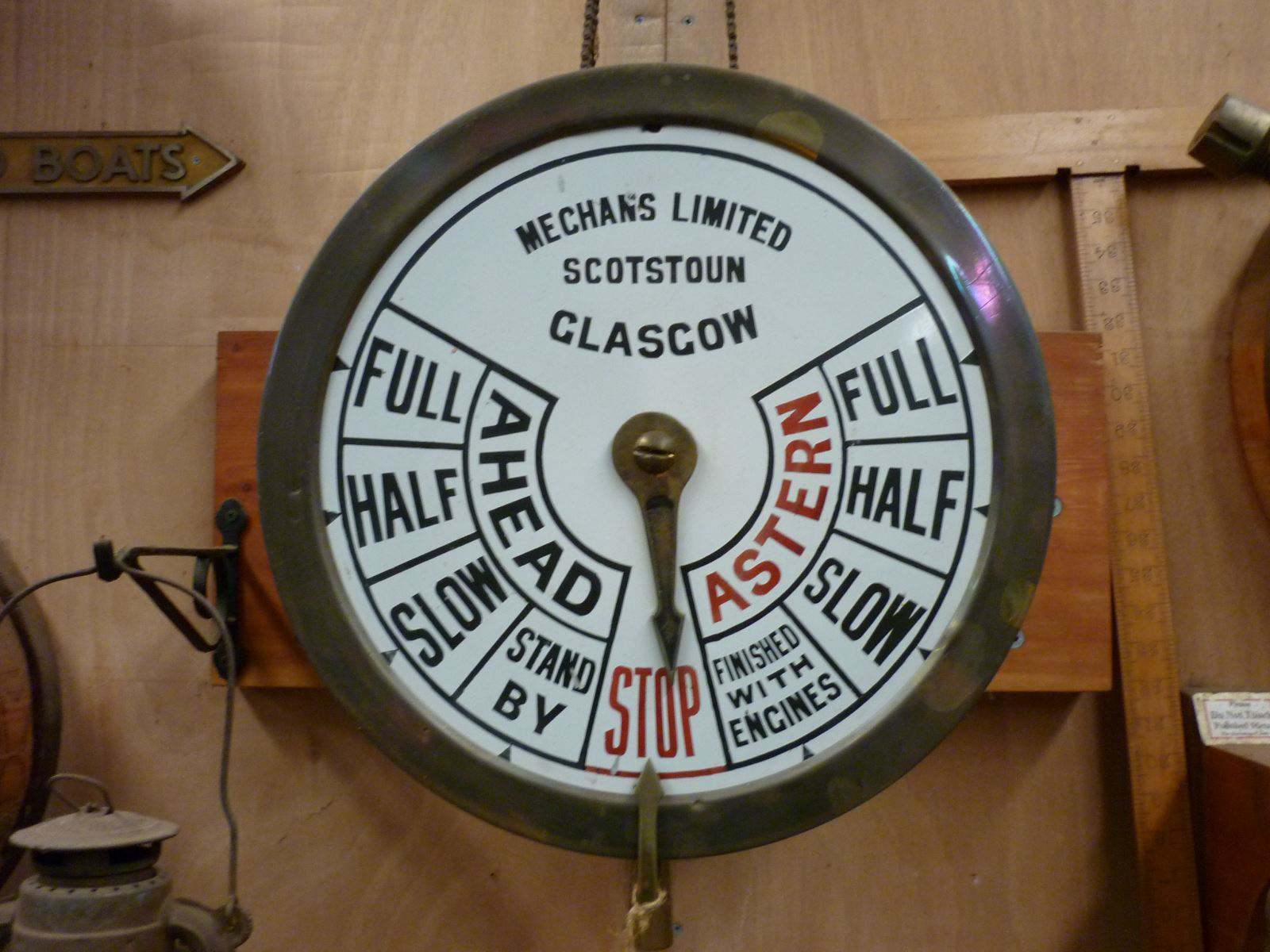 Ships Engine Room Telegraph