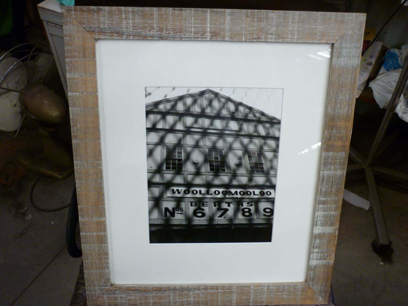 Framed Print. Woolloomooloo Finger Wharf. Excellent Sydney Harbour Memorabilia