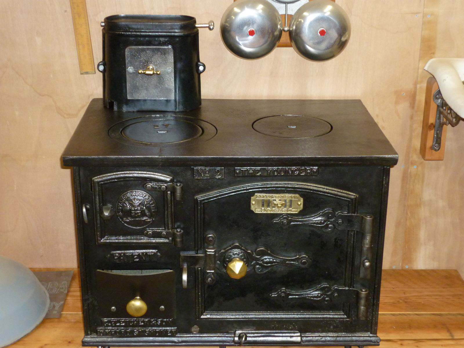 Fuel Stove Flecther & Sons Oxford Street Sydney.  Fully Restored