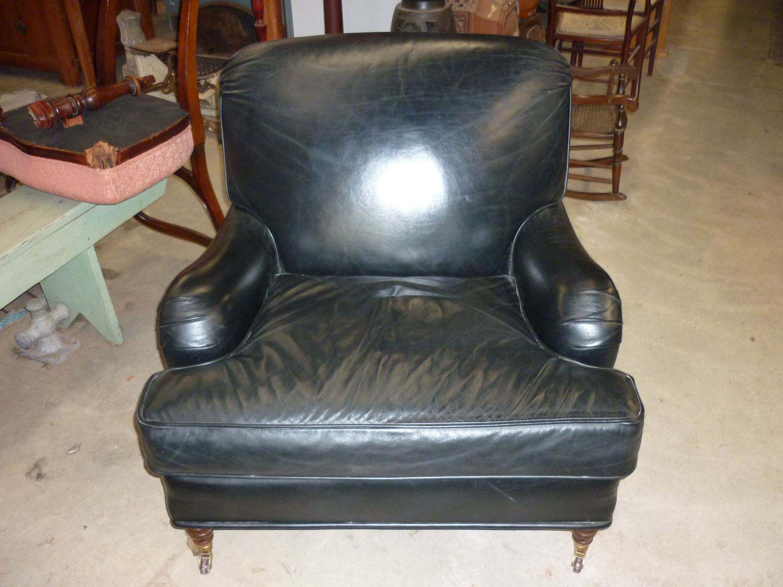 Leather Arm Chair.  Quality.  Luxurious