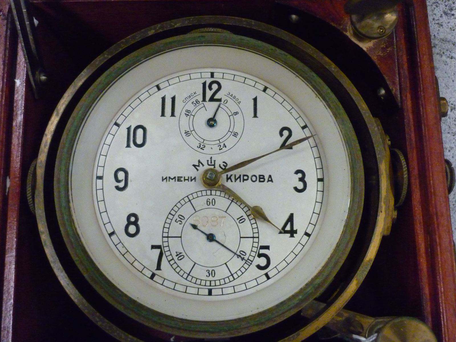Ships Chronometer. Russian. Working Order