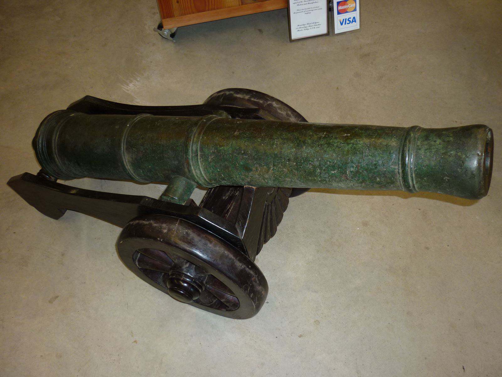 Genuine 18th Century Bronze Cannon